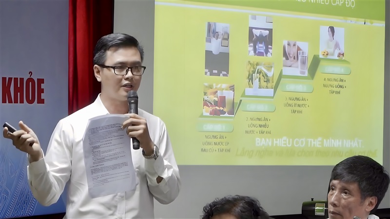 Lương Y Cao Ngọc Lâm Trình Bày Đề Án Khoa Học Sức Khoẻ Cấp Trung Ương