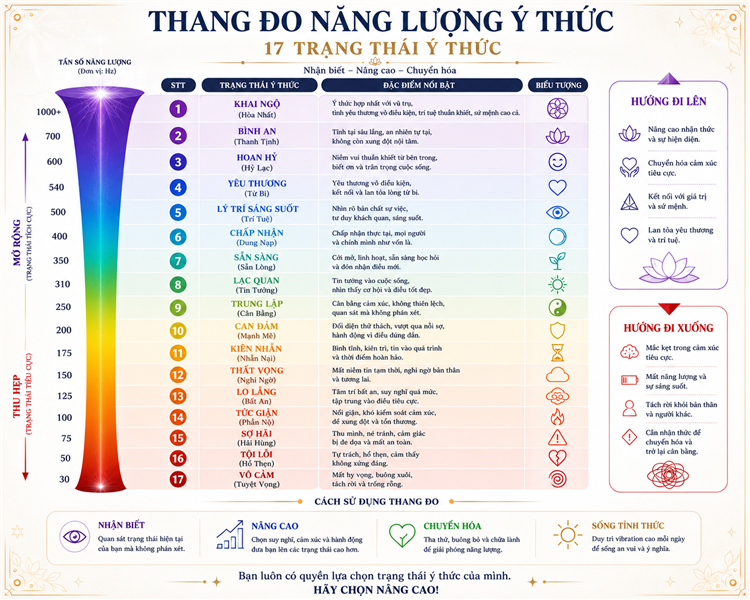 THANG ĐO NĂNG LƯỢNG Ý THỨC