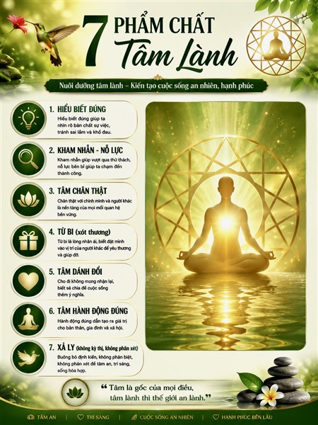 7 PHẨM CHẤT CAO ĐẸP